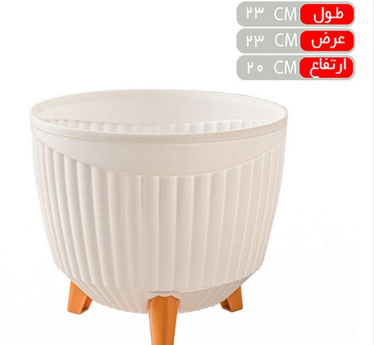 گلدان پایه دار زنبق نظیف